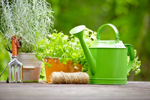Seasonal planting by Parsons Green gardeners in a private outdoor space
